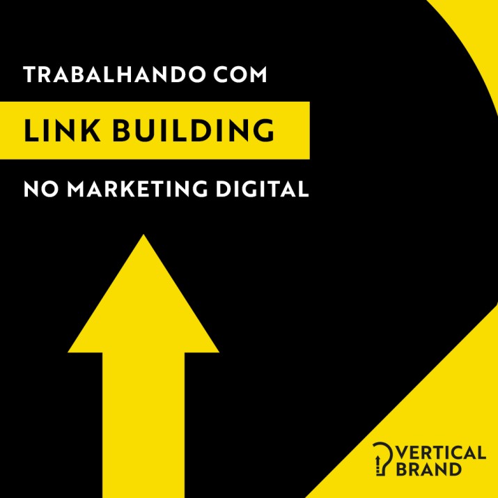 Link building é a estratégia usada para melhorar o ranqueamento do seu site.